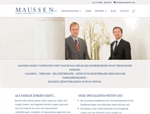 Tablet Screenshot of maussenfc.com